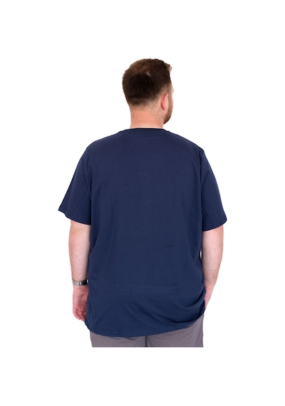 Mode Xl Büyük Beden Erkek T-shirt Bisiklet Yaka Optımıstıc U25028 İndigo İndigo