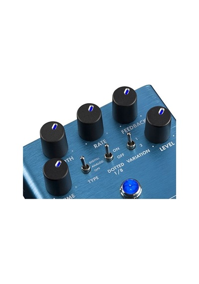 Fender 0234535000 Mirror Image Delay Pedalı Digital, Analog Ve Tape Delay Modları İle Geniş Yankı Seçenekleri