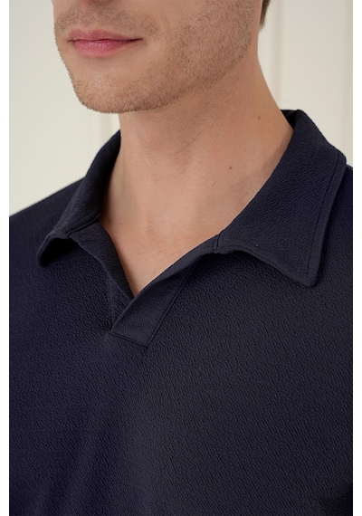 Efor Ts 890 Slim Fit Lacivert Spor T-shirt Lacivert
