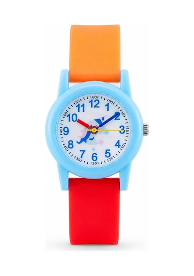 Unicorn Desenli Açık Mavi Kız Erkek Çocuk Kol Saati Analog Saat St-304416 Beyaz
