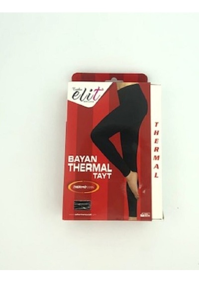 Tutku Elit Elit Bayan Thermal Tayt Siyah