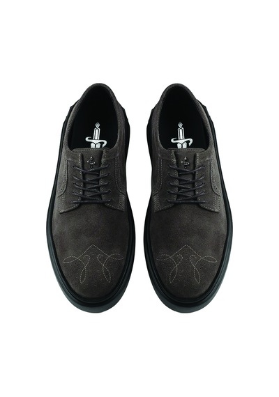 B Ca101 Camoscio Lavagna Sneaker Günlük Erkek Lu68404 Paciotti Plu68404ca 101men Shoe Grey S Siyah