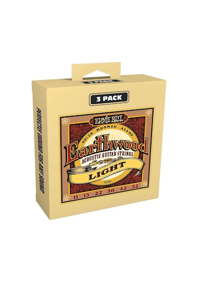 Ernie Ball P03004 Earthwood 80/20 Bronze Acoustic Guitar Strings