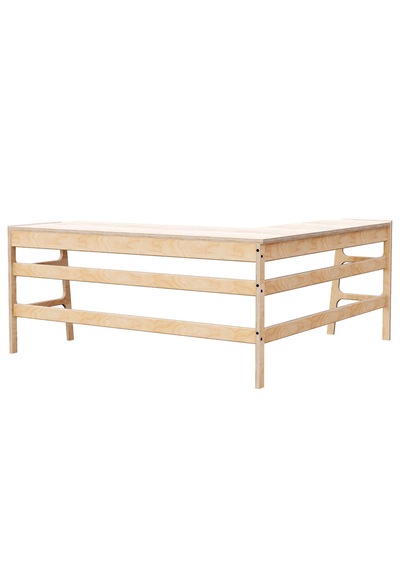 Woodesk Zeytin Ahşap Çalışma Masası 180x60 Natural Renk Naturel