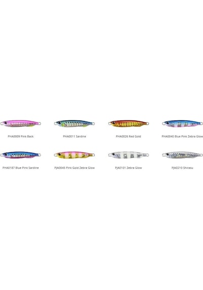 Duo Drag Metal Cast Slim Jig 30 GR Pja0101 / Zebra Glow Yem