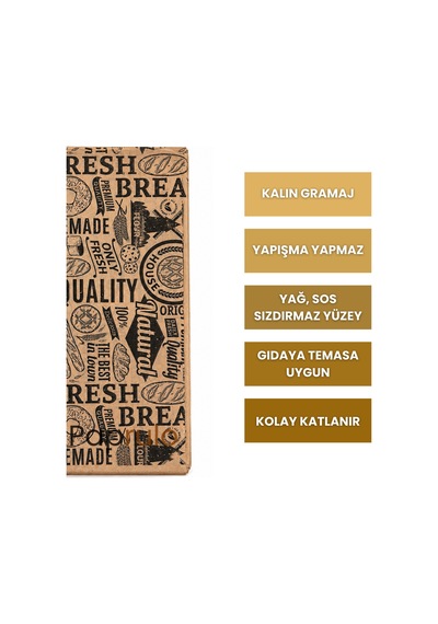 Büyük Boy Gazete Desen Sunum Kağıdı Xl 40x30 Cm Gold Kalite 50 Adet