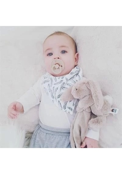 Bibs Colour Kauçuk Emzik 0-6 Ay Ivory Çok Renkli
