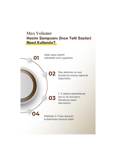 Max Volume İnce Telli Saçlar İçin Hacim Şampuanı 250 Ml Hacimsiz - İnce Telli