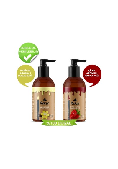 Aromaterapi Masaj Yağı 120 Ml Vanilya Ve Çilek Özlü Cilt Yumuşatıcı - 577156211 Diğer