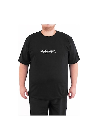 Bant Giyim Cyberpunk 2077 4Xl Büyük Beden Siyah Tişört Çok Renkli