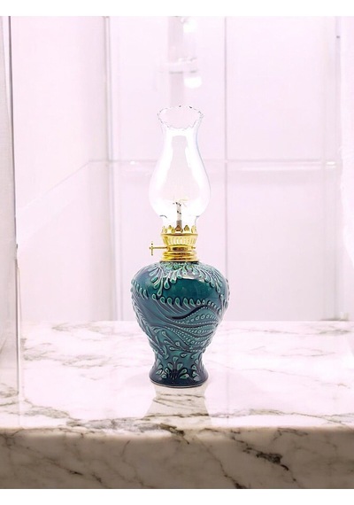 Sharp&art Çini El Işlemesi Dekoratif Gaz Lambası 80392346