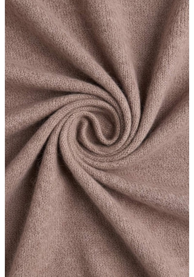 Defacto Yün Karışımlı Bisiklet Yaka Oversize Fit Triko Kazak F3254ax25wnbn552 Kahve-bn552