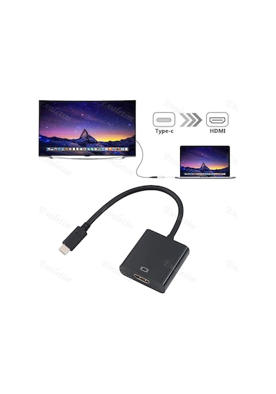 Usb 3.1 Type-C To Hdmi 4492A Çevirici Dönüştürücü Adaptor Kablosu