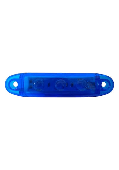 Mavi Parmak Led Dorse Lamba 3 Ledli 9cm 12-24v