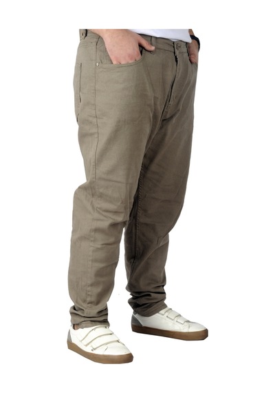 Mode Xl Büyük Beden Erkek Gabardin Pantolon 5 Cep Doğa Classic 22920 Bej 001