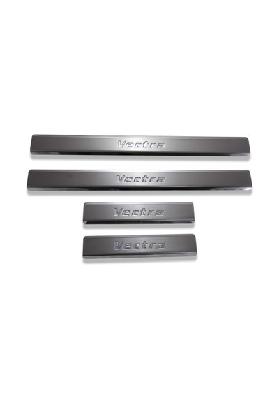 Opel Vectra C Krom Kapı Eşiği 2002 - 2008 Arası 4 Parça