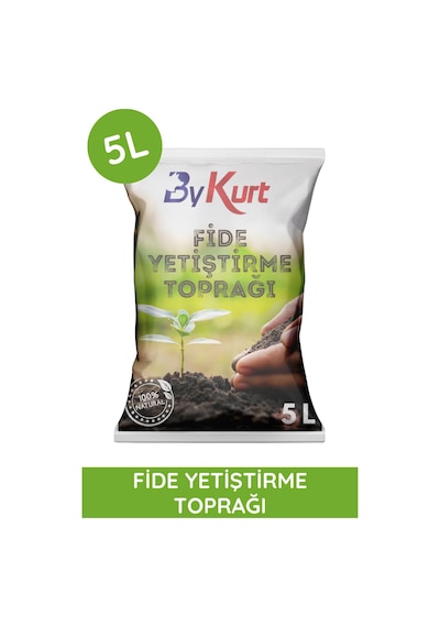 Bykurt Fide Yetiştirme Toprağı 5l Organik Tohum Çimlendirme Ve Patlatma Harcı Zengin Karışım 5 L