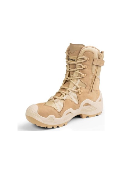 U Force Falcon Su İtici Özellikli Askeri Tactical Outdoor Fermuarlı Nubuk Bot Bej