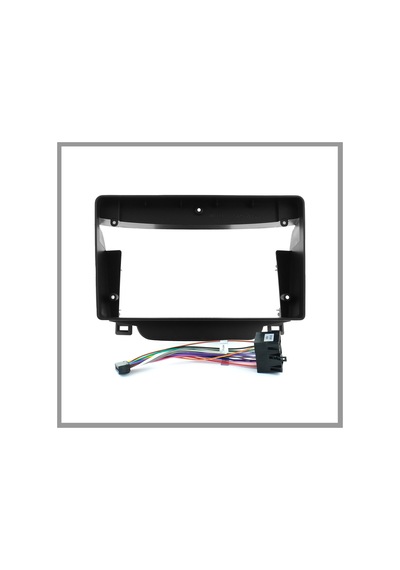 Govimaks Hyundai İ30 2012-2016 Uyumlu 9'' Siyah Androıd Multimedya Çerçevesi - Soket