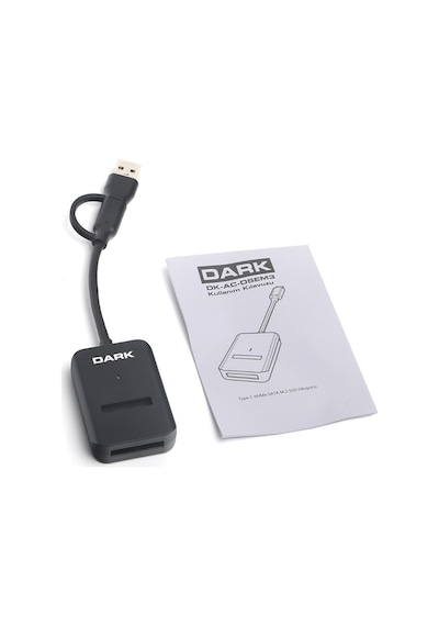 Dark Dk-ac-dsem3 Type-c/usb M2sata Disk Kutusu