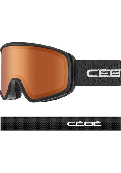 Cebe Strıker Evo Cylındrıcal Kayak Gözlüğü Cbg361 Siyah