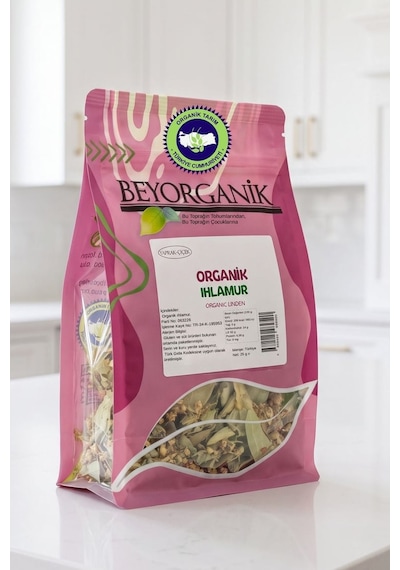 Organik Ihlamur Yaprak Çiçek 25 Gr Pestisit Analizli