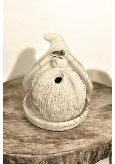 Mermer Desen Şirin Baba Buhardanlık Tütsülük 9x9 Cm