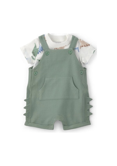 Carter's Erkek Bebek Salopet Set 1u710010 Yeşil