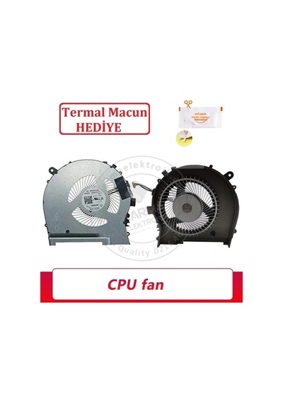 HP Uyumlu Omen Tpn-C143, Nd8Cc01-18L06 Nd8Cc01-18L07 Cpu, Işlemci Fanı