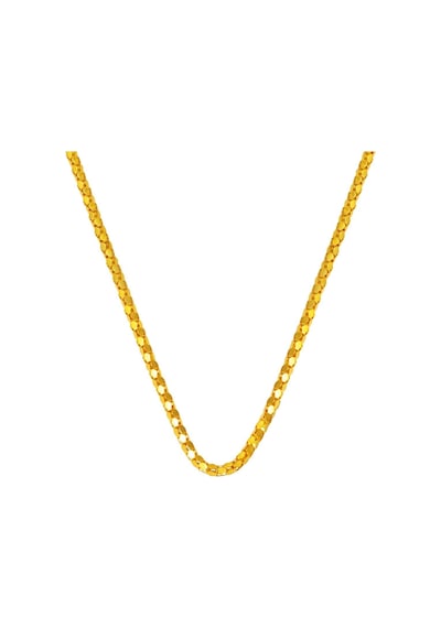 14 Ayar Altın Zincir Gerdanlık - 60 cm ZNLBS14K8998