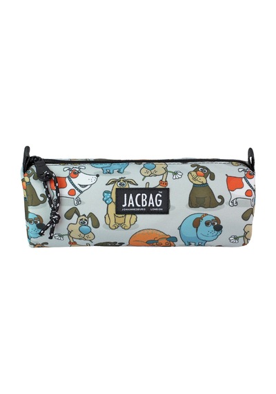 Jacbag Bıg Roll-silindir Tip Kalem Kutusu Big Roll-neşeli Patiler renkli