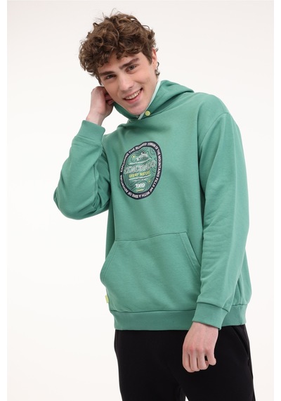 Kinetix Ml Fıne 17otd202 5fx Yeşil Erkek Sweatshirt Yeşil