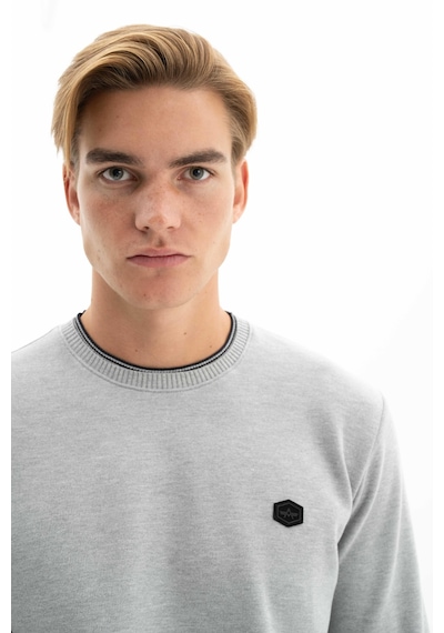 AR-MA Arma Erkek Basic Regular Fit Selanik Kumaş Bisiklet Yaka Sweatshirt Kazak 001