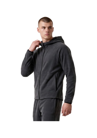 Sportive Atren Zip Erkek Gri Günlük Stil Sweatshirt 26ke0001-kgrı