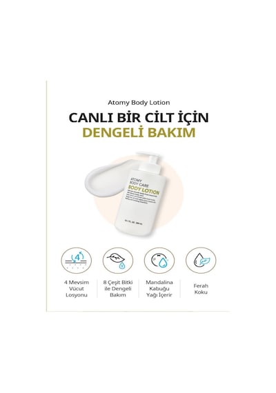 Atomy Body Care Body Lotion Vücut Losyonu