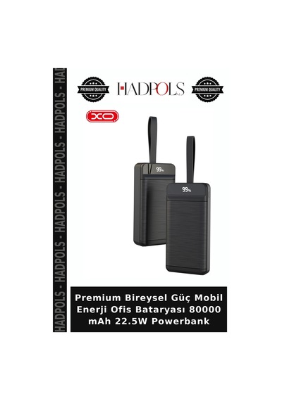 Premium Bireysel Güç Mobil Enerji Ofis Bataryası 80000 Mah 22.5w Powerbank Çok Renkli