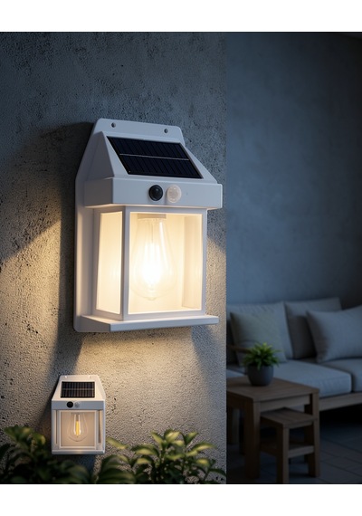 Pilli Solar Duvar Aydınlatma 1800 Mah Uczzzbk888-6 Çok Renkli