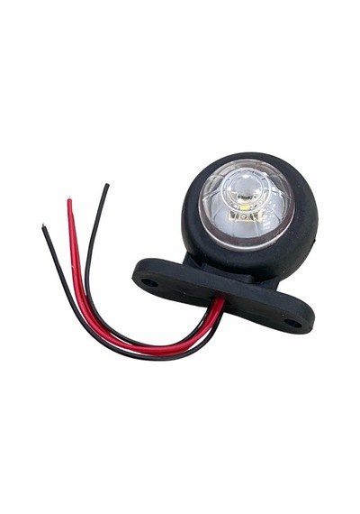 12v-24v Takoz Lambası Mini 3 Ledli Kırmızı-beyaz