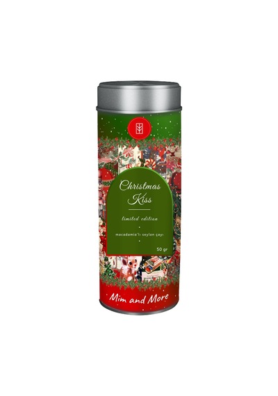 Christmas Kiss 2025 Tea Macadamia Aromalı Seylan Çayı, 50 Gr