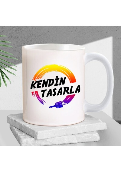 Çift Taraf Baskılı Kupa Bardak