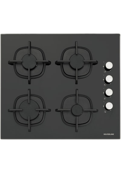 Silverline BO6503B01 - CS5343B01 - 3490 Oslo 60 Siyah Ankastre Set