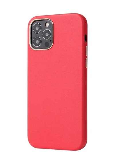 Apple Uyumlu iPhone 12 Pro Max Kılıf Zore Eyzi Kapak Kırmızı