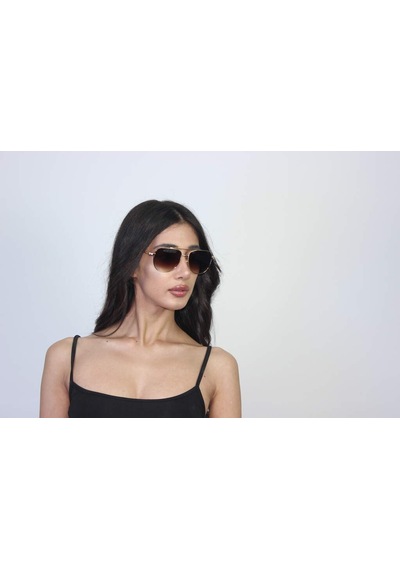 Dupont Mılano Dupont Bv5059 001 50 16 145 Unisex Güneş Gözlüğü Altın