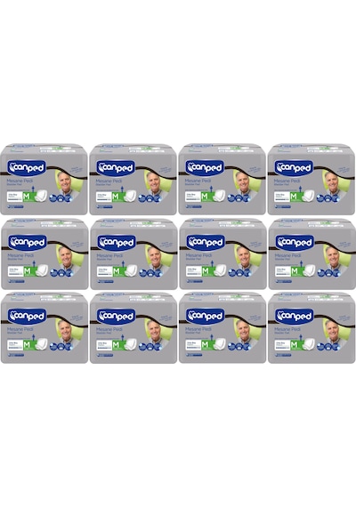Canped Mesane Pedi Klasik Erkek M-Orta 144 Adet