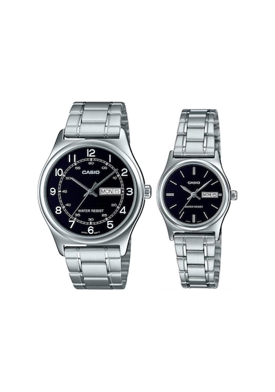 Casio Mtp-ltp-v006d-1b2udf Çift Kol Saati Kadın-erkek Metalik