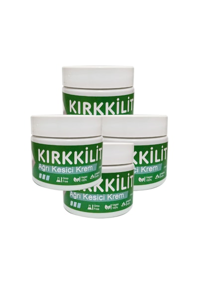 Kırk Kilit Otu 4 Adet 150 Ml Büyük Boy Bel Sırt Boyun   İçin Krem -