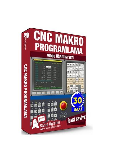Cnc Makro Programlama Video Ders Eğitim Seti