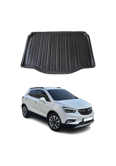 Opel Mokka 2012-2020 Arası Uyumlu Araca Özel Kauçuk Tpe Bagaj Havuzu Siyah