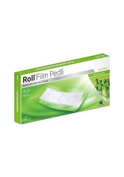 Roll Film Pedli Steril Yara Sargısı 10 CM x 20 CM 10'lu