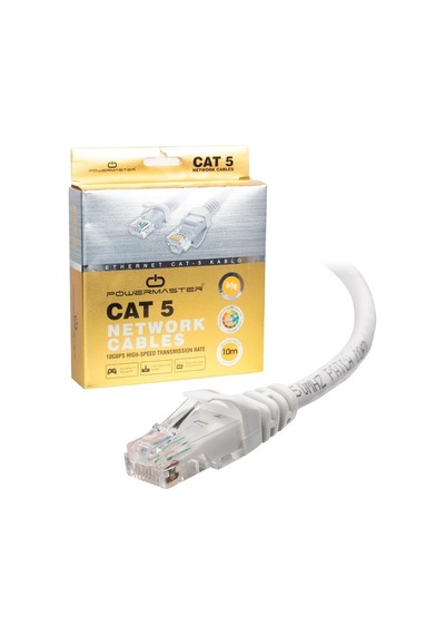 Powermaster Kablo Cat5 10 Metre Kutulu